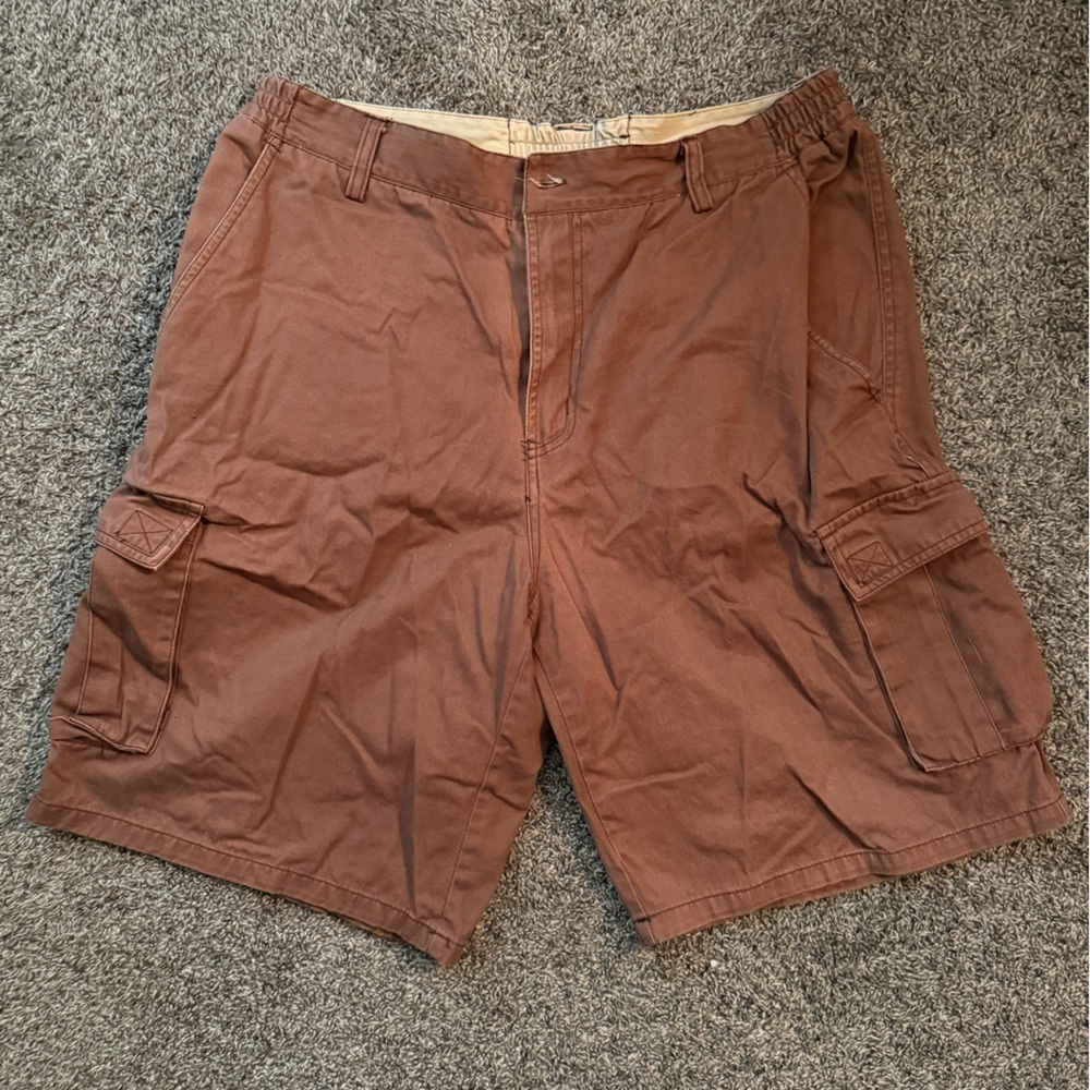 Brown Cargo Shorts
